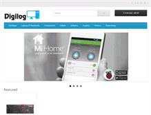 Tablet Screenshot of digilog.ie