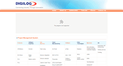 Desktop Screenshot of digilog.co.in